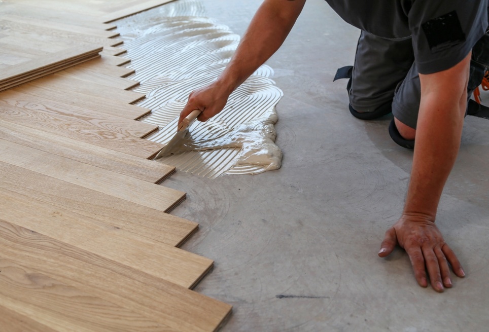 Flooring and painting